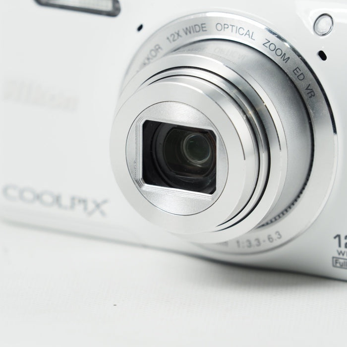 Nikon デジタルカメラ COOLPIX S6600 ナチュラルホワイト S6600WH