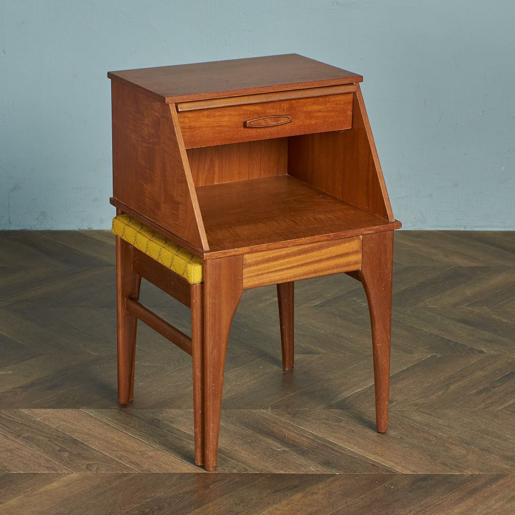 チッピー CHiPPY ヴィンテージ テレフォンベンチ / 座面張替え済み