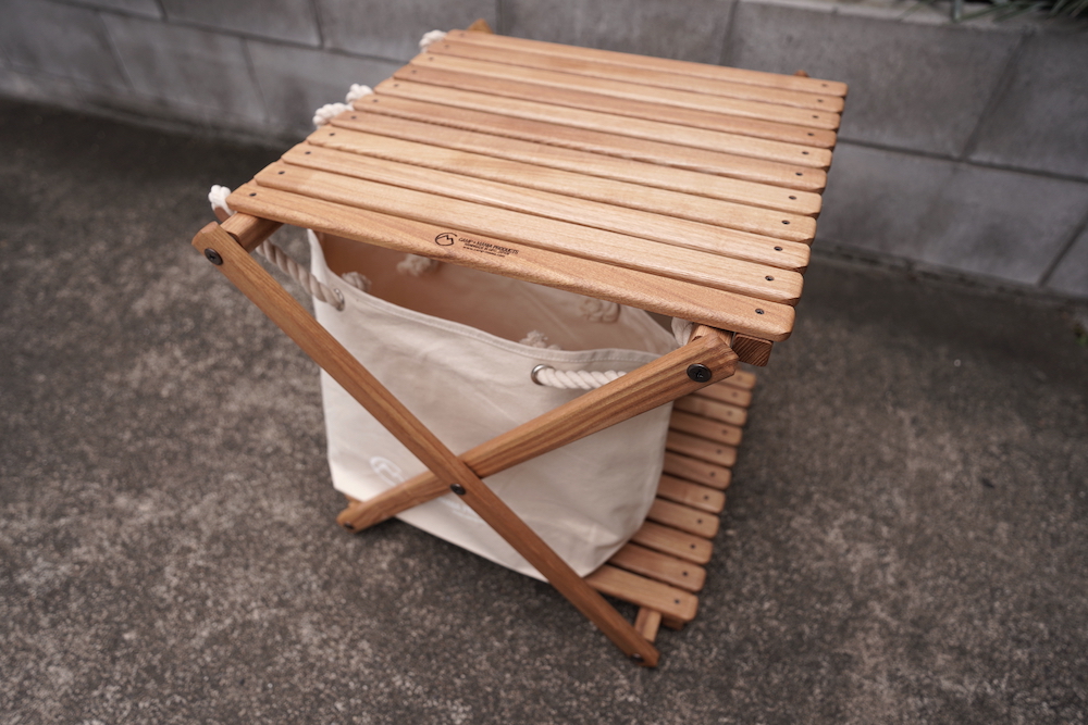 SOLD OUT】CAMP MANIA PRODUCTS / TRASH STAND TABLE | CAMP MANIA