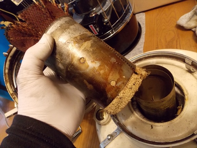 Aladdin ストーブ クリーム色 芯 新品交換 交換】アラジンストーブ 芯