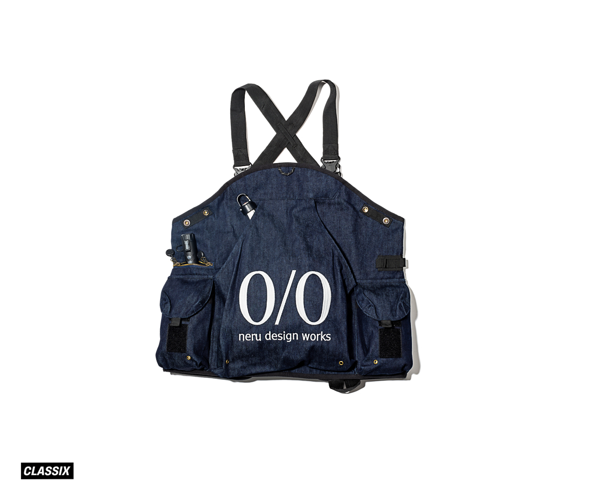 ネルデザイン ベスト neru design works vest denim 【公式通販】