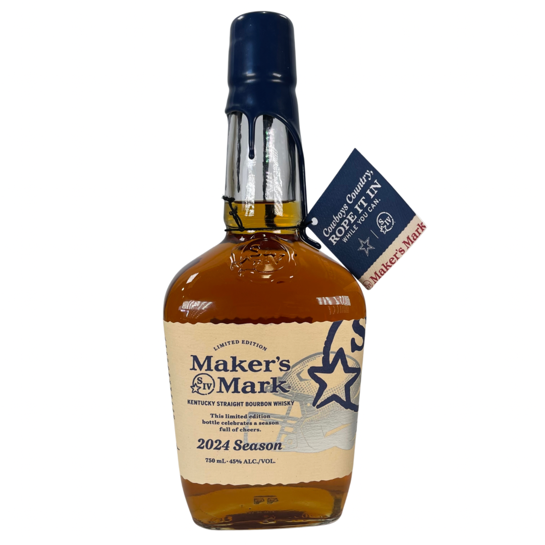 2024 Maker's Mark Dallas Cowboys Limited Edition Kentucky Straight