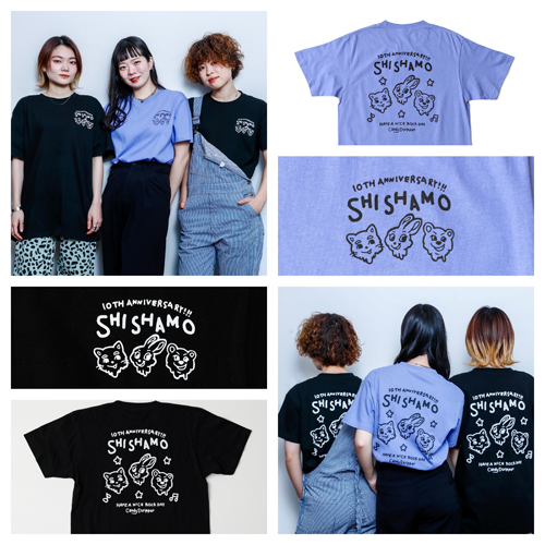 SHISHAMOとのコラボTシャツのリリースが決定！ / CANDY STRIPPER