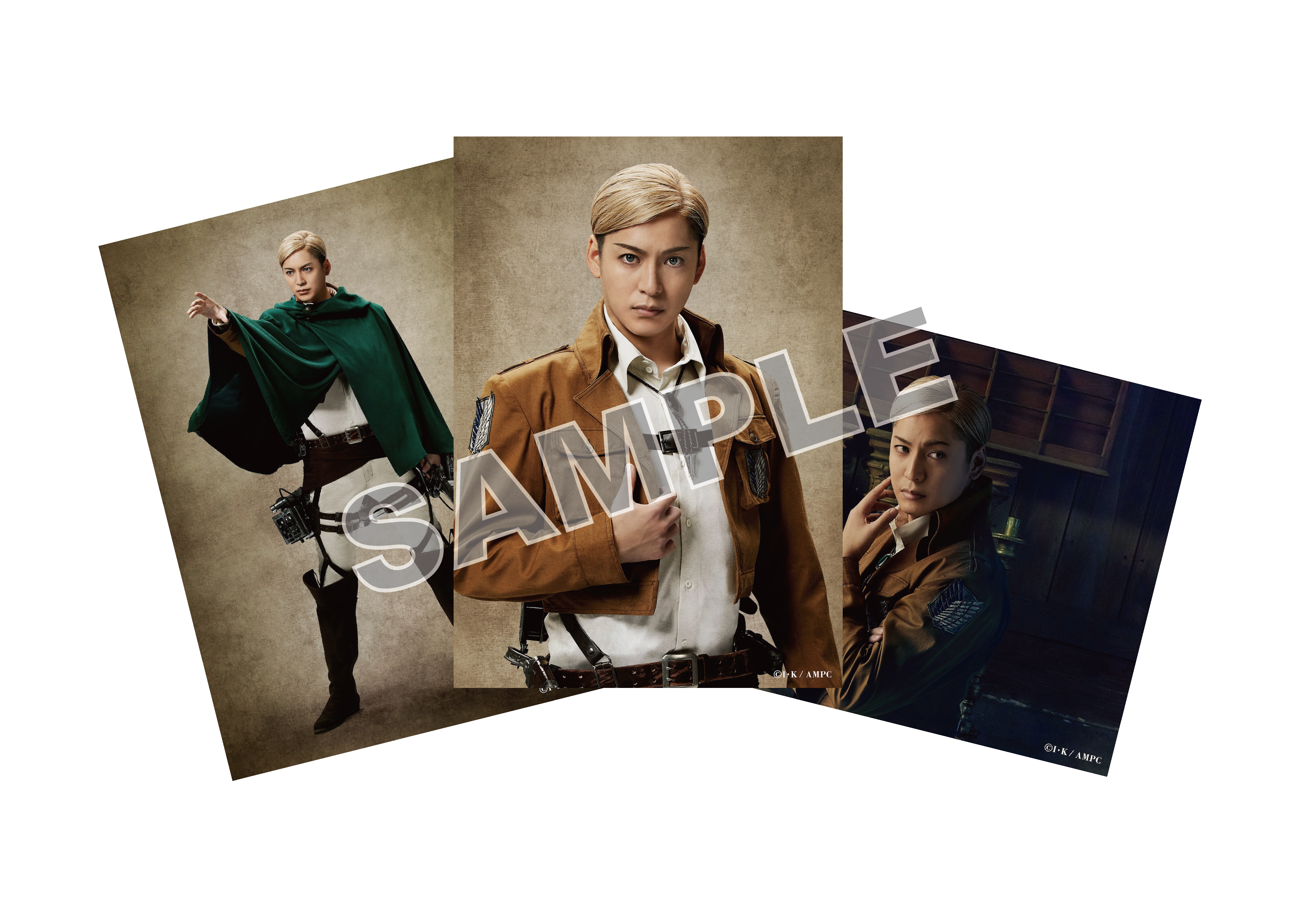 進撃の巨人 リヴァイ エレン エルヴィン ブロマイド attackontitan