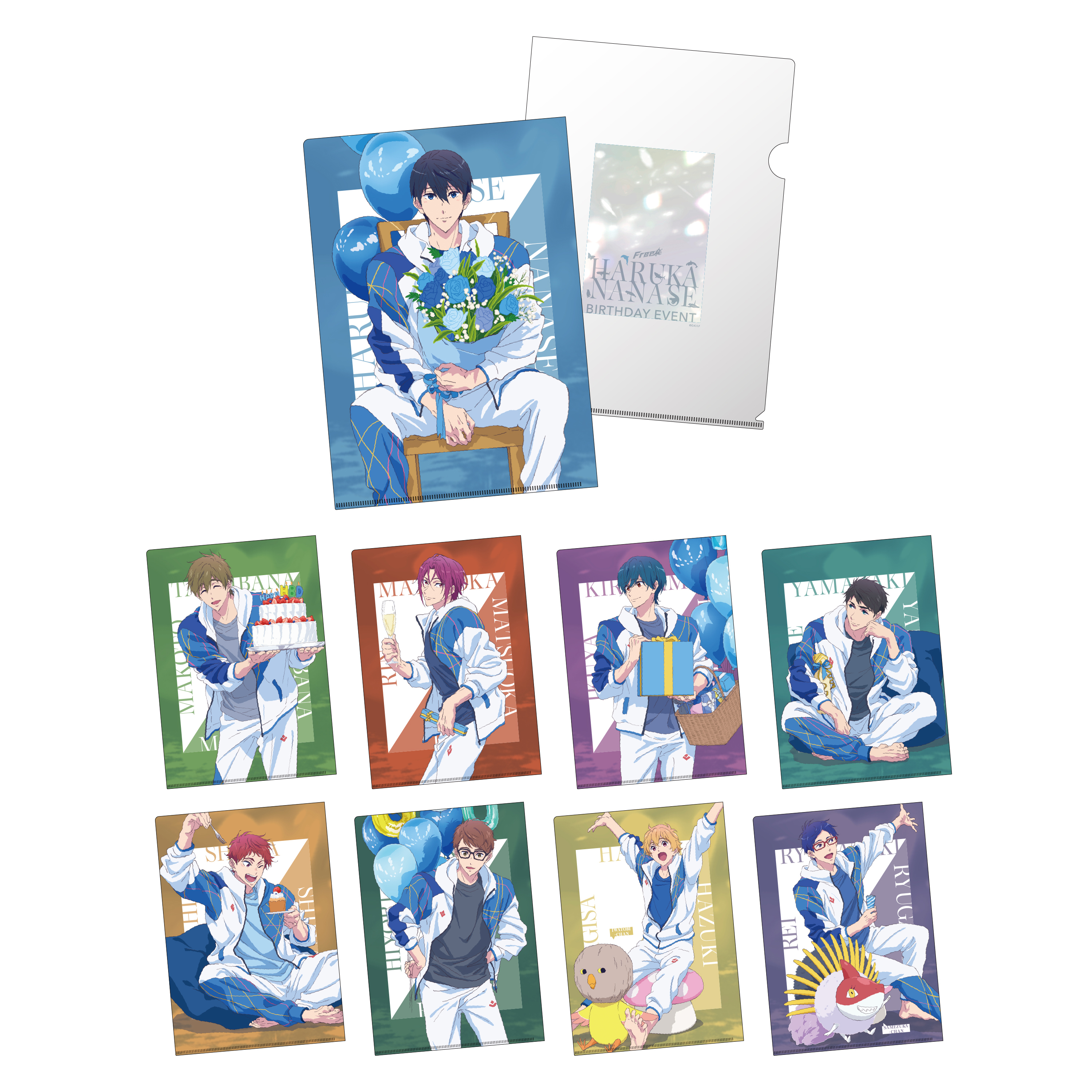 値下げ可能】Free! クリアファイル うちわ ポートレート 纏め売り