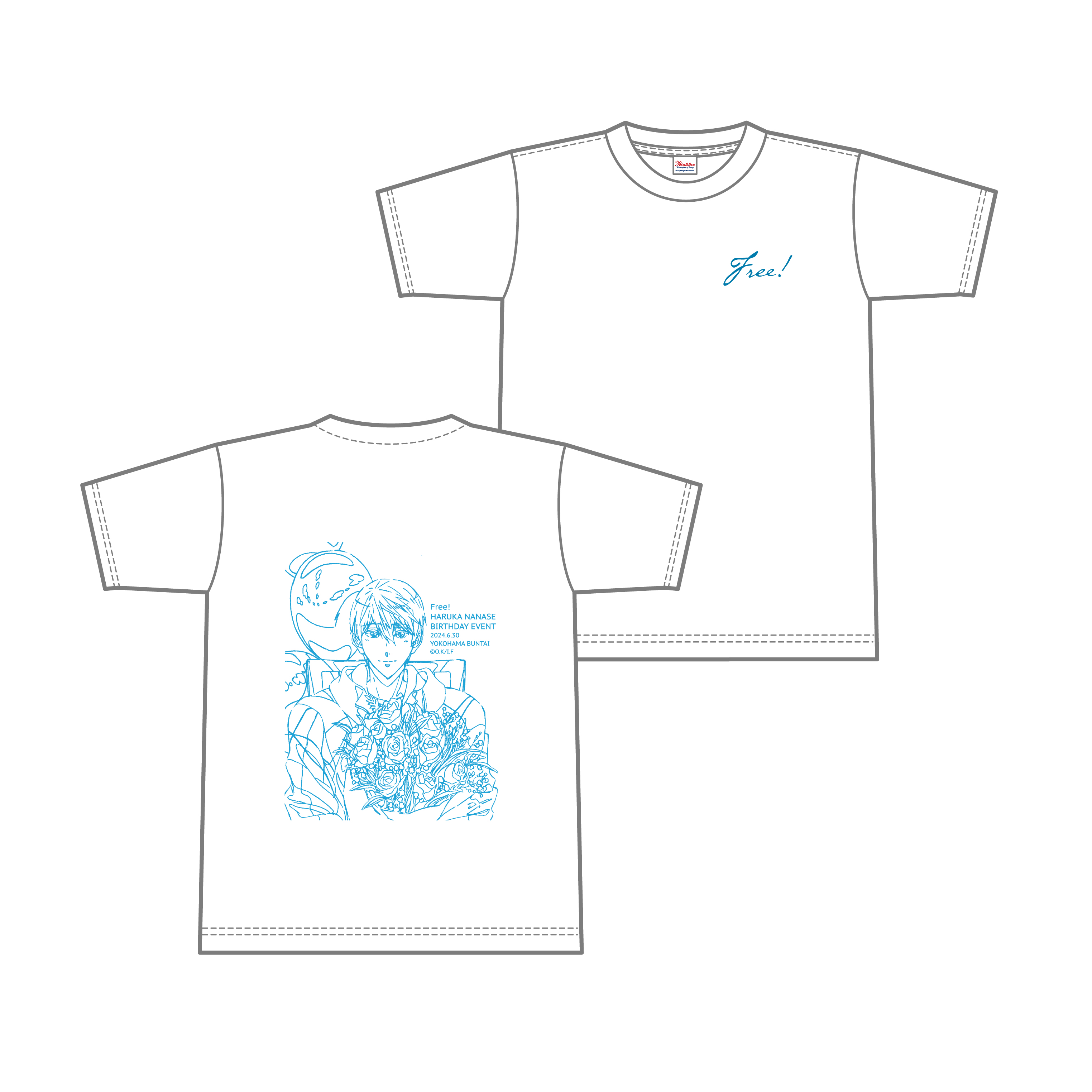 Tシャツ(Free! HARUKA NANASE BIRTHDAY EVENT) | きゃにめ