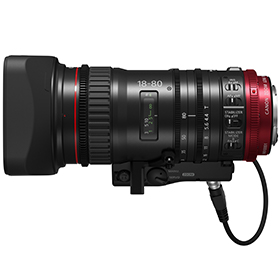 CN-E18-80mm T4.4 L IS KAS S：映画製作機器 CINEMA EOS SYSTEM｜法人