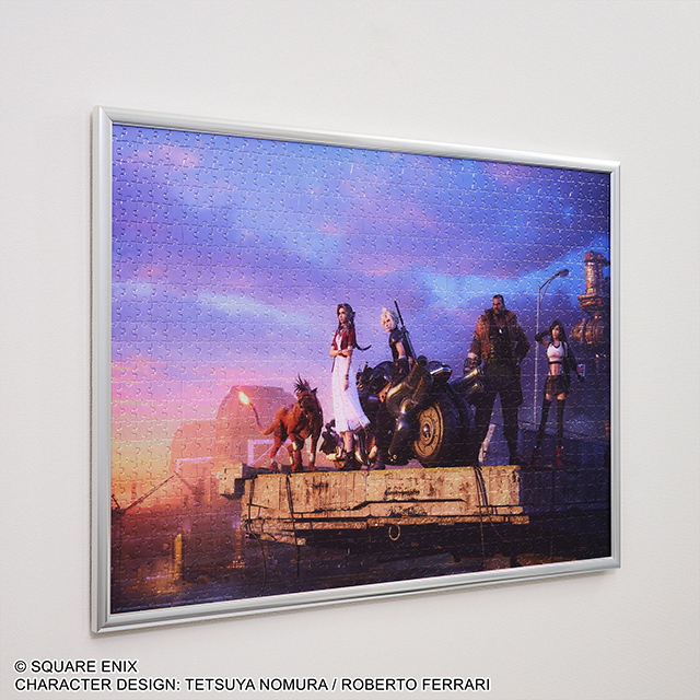 ファイナルファンタジーVII』シリーズ 1000ピースジグソーパズル発売