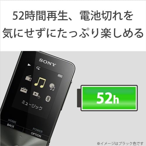 アウトレット超特価】ソニー NW-S315-B ウォークマン Sシリーズ