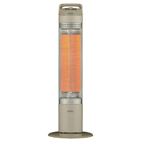 コロナ DHX-1222R-KP 遠赤外線電気暖房機 コアヒート ピュアブラック