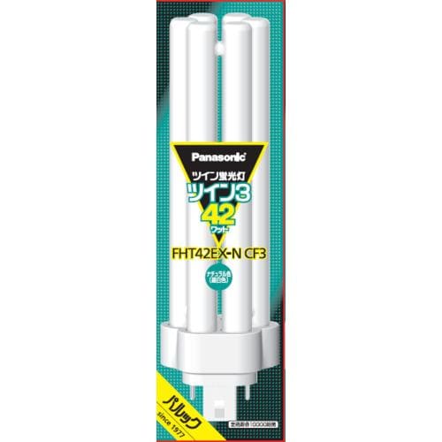 パナソニック FHT42EXNCF3 ツイン蛍光灯 ツイン3(6本束状ブリッジ) 42