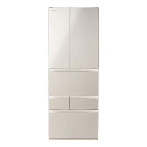 東芝 GR-V36SVL(UC) 3ドア冷蔵庫 (356L・左開き) グレインホワイト