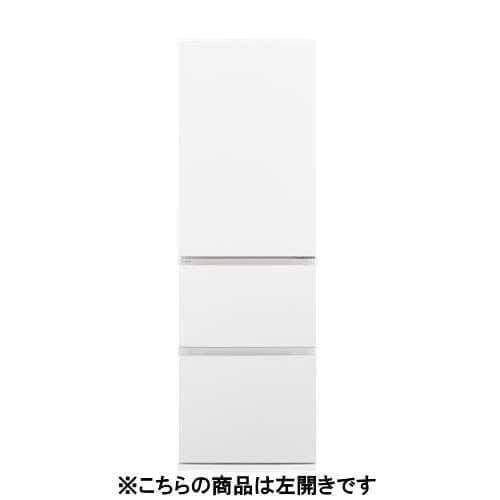 パナソニック 冷蔵庫 365L 左開き 3ドア 幅60cm うす型 シンプル