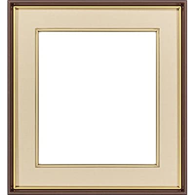 美品:処分】F20 パールゴールド アクリル額縁 マット入り 紐付き 美品