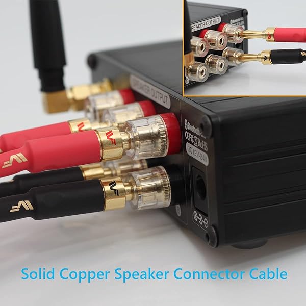 スーパーツィーター バナナプラグ スピーカーケーブル付 豊かな音場の