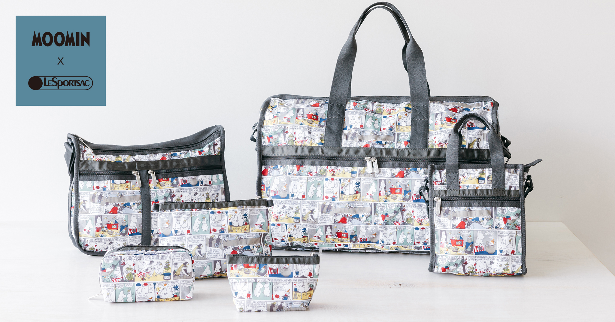 MOOMIN× LeSportsac コラボアイテムを手に入れよう！ | ムーミン公式サイト