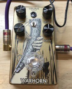 レビュー】Walrus Audio “Warhorn” 原音を太く明瞭に発音する優秀な