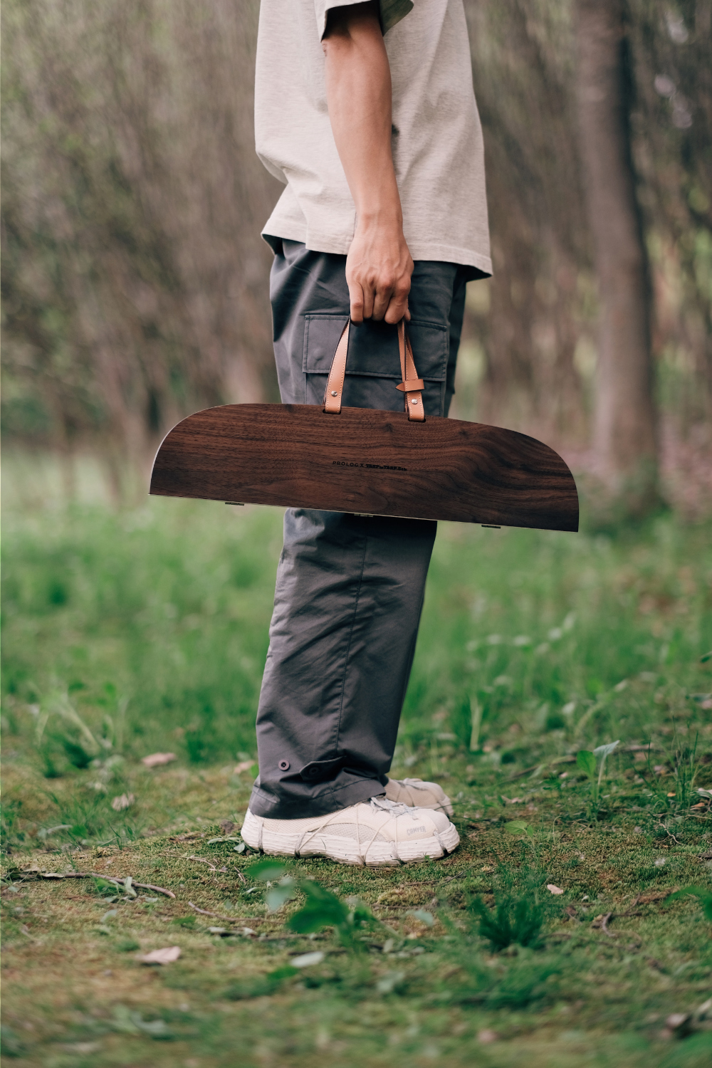 PROLOG × TARPtoTARP TOTE TABLE Walnut PROLOG TOTE TABLE Walnut