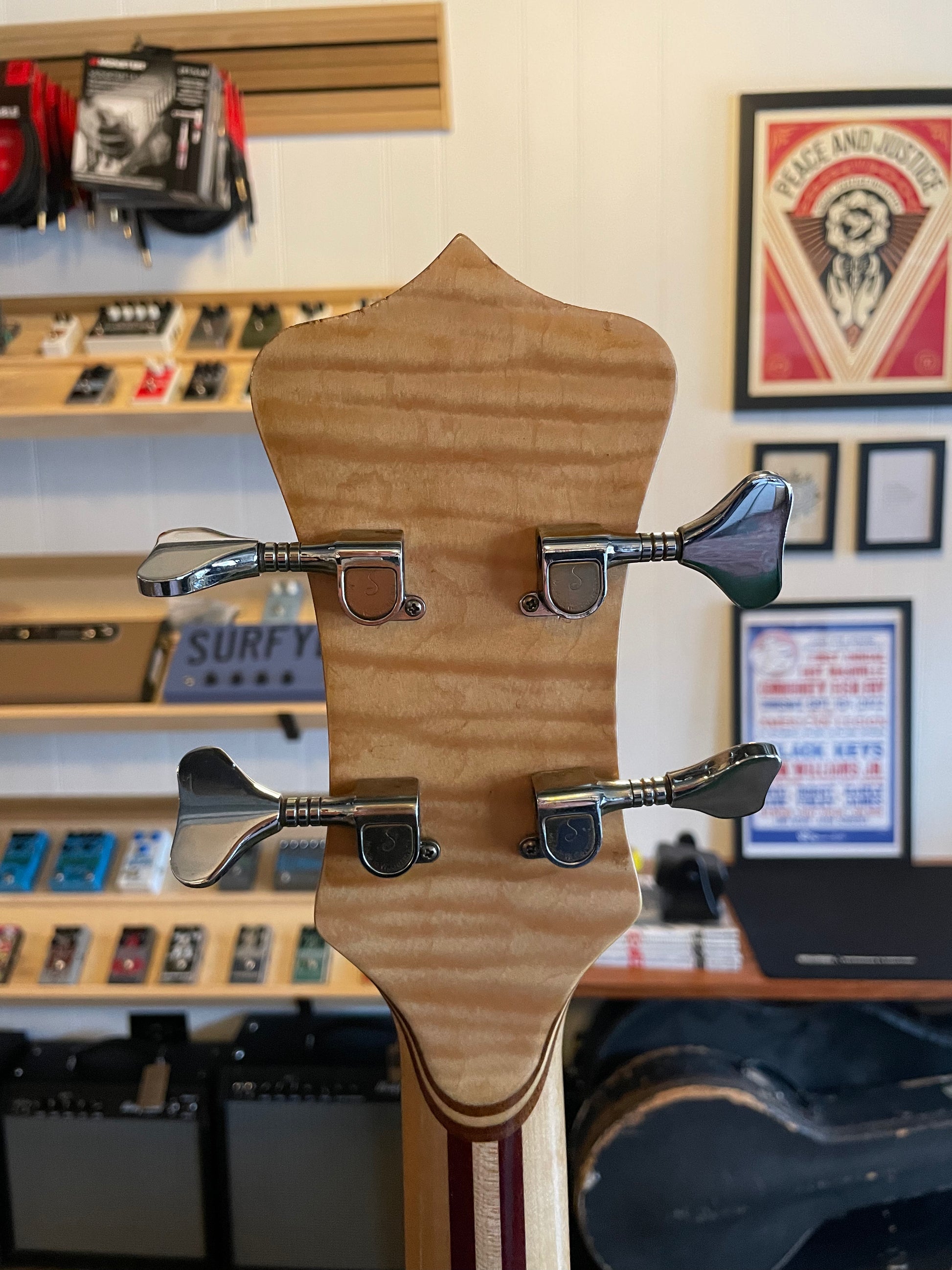 希少】ALEMBIC DISTILLATE 2PU BASS 1983 希少】ALEMBIC DISTILLATE