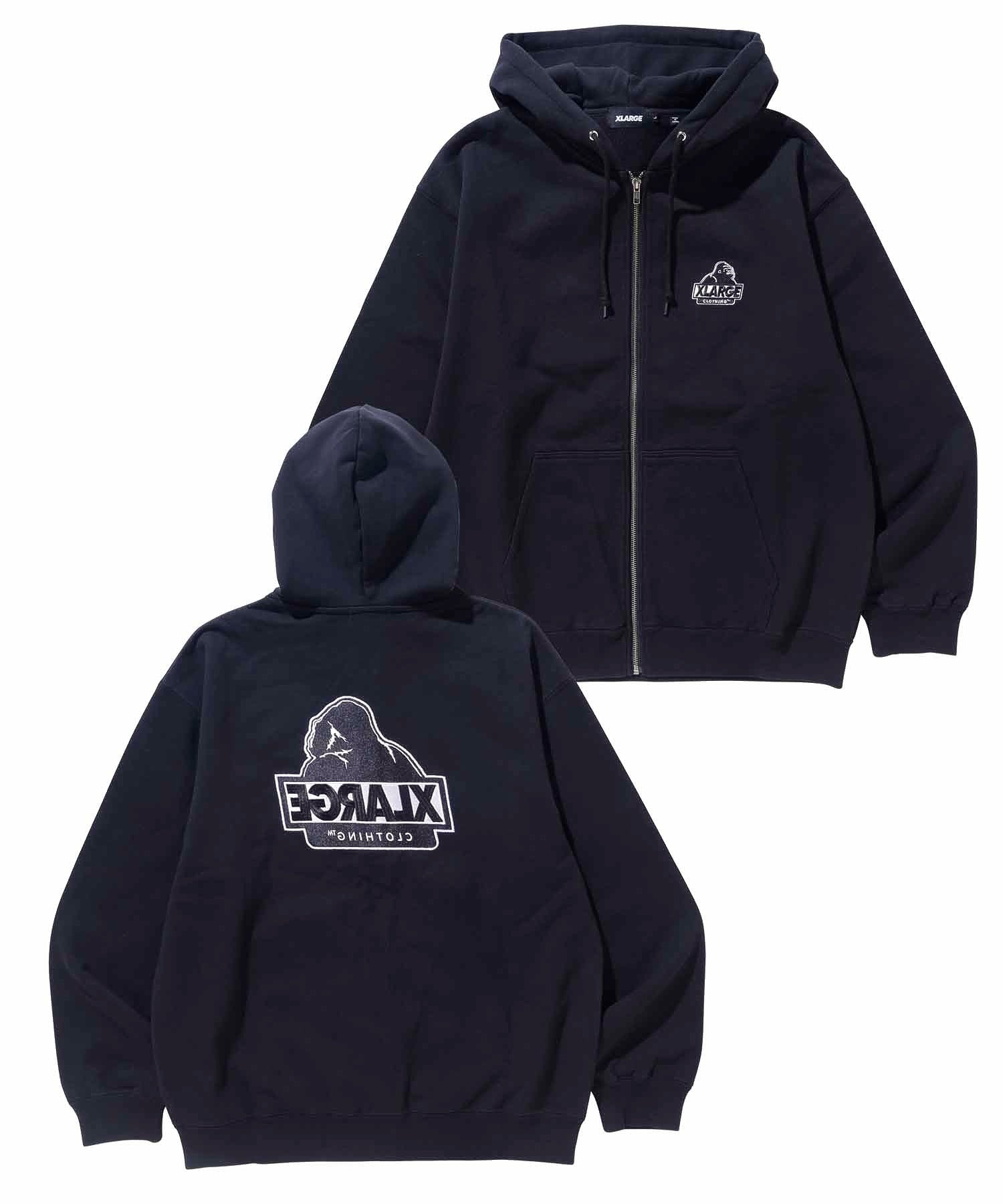 BACKSIDE SLANTED OG ZIP HOODED SWEATSHIRT – calif（カリフ）公式サイト
