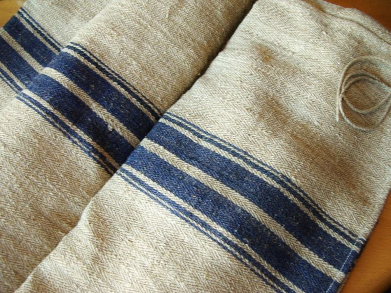 アンティークリネン グレインサック