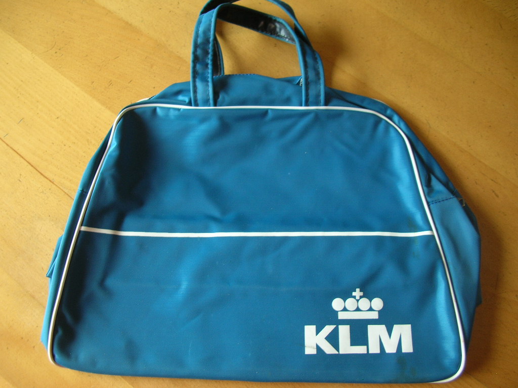 KLMオランダ航空 1970's エアラインバッグ