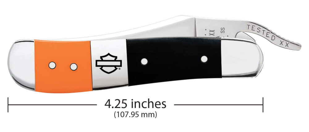 Case® | Harley-Davidson® Gift Set Embellished Smooth Orange