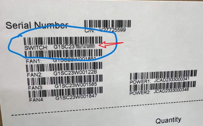 How to find device serial number (SN) ?