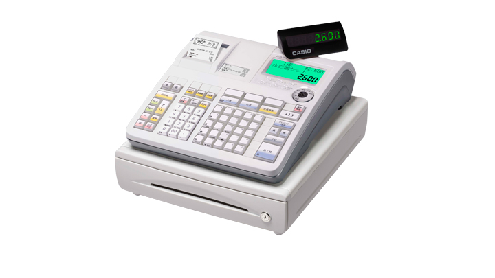 CASIO カシオ レジスター CE-2600-V 店舗用品 CASIO CE-2600-V レジスター