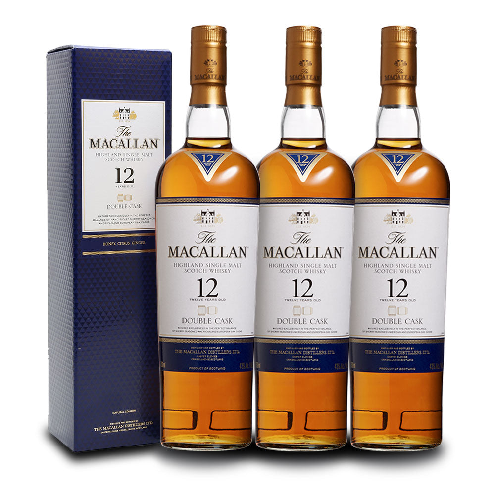 BUY] The Macallan Double Cask 12 Years Old (3) Bottle Bundle at