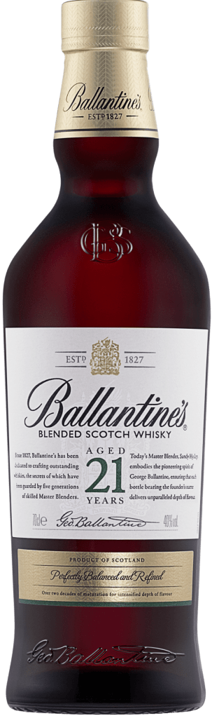 BUY] Ballantine's 21 Year Old Blended Scotch | 700ML at CaskCartel.com