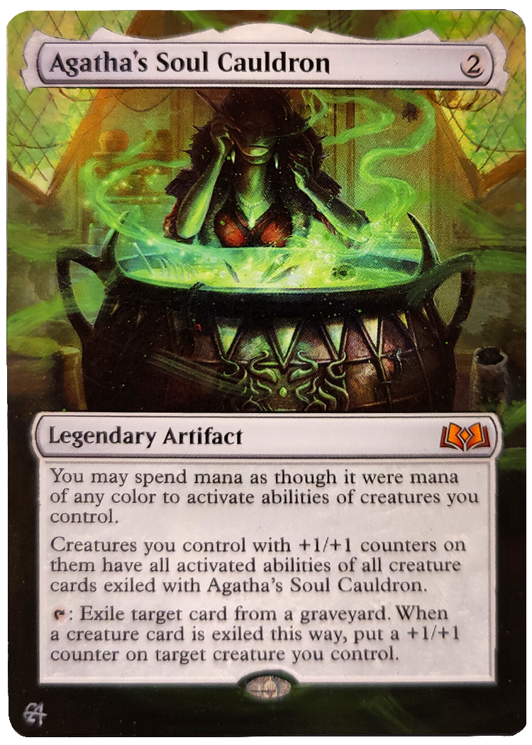 アガサの魂の大釜 英語版4枚セット アガサの魂の大釜 英語