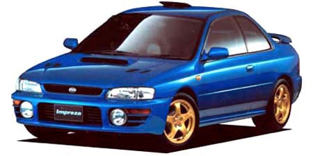 インプレッサ（スバル）WRXタイプR STiバージョンIV V