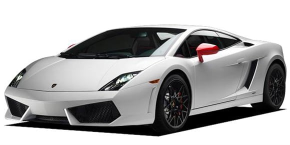 ガヤルド（ランボルギーニ）LP560－4 ビアンコ・ロッソ（2012年5