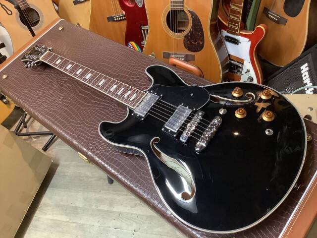 AriaProII TA-200 BK Black アリアプロ2 セミアコ TA200 ブラック 黒