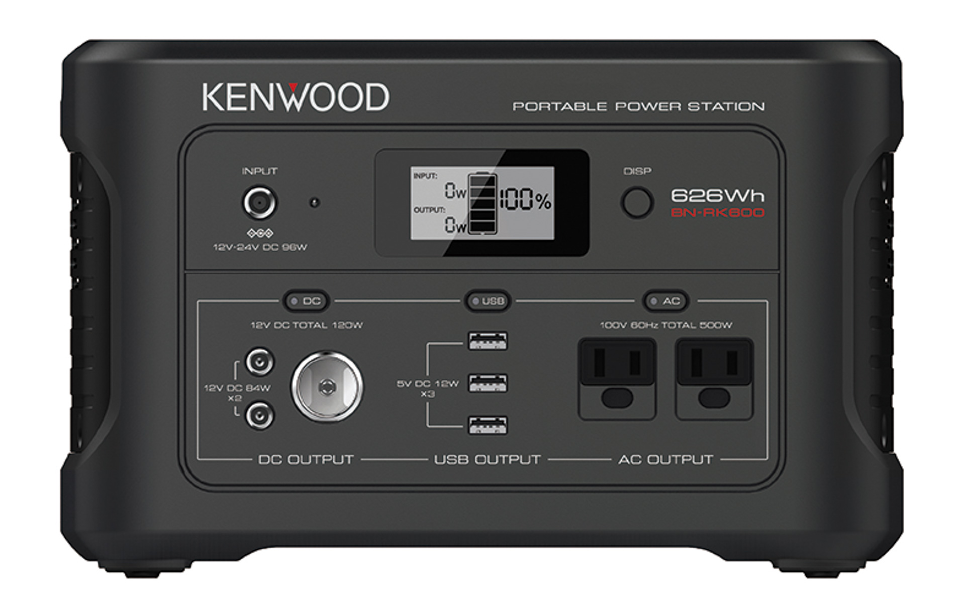 ケンウッド430MHz帯オールモード25WTR-851D（現状渡し）DC電源付き