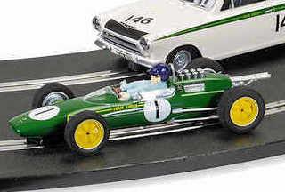 Scalextric 1/32 ｽﾛｯﾄｶｰ C4395A-1 ◇ Lotus 25 #1/Jim Clark F1 ”World