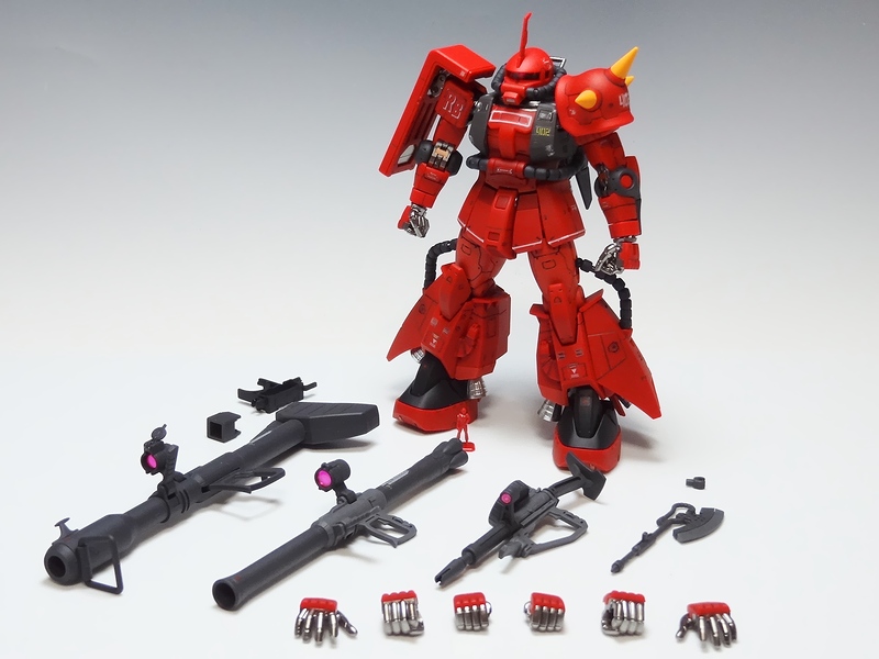 プレミアム完成品】バンダイ RG 1/144 MS-06R-2 ジョニー・ライデン