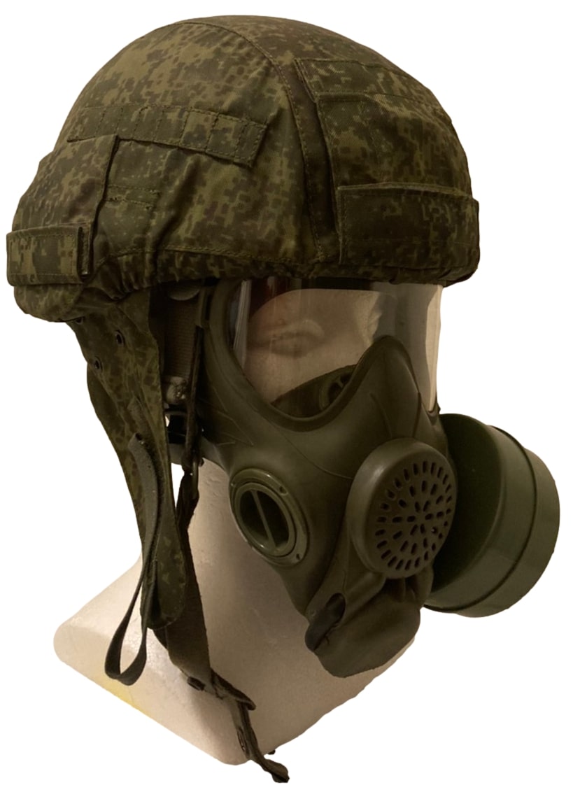 ロシア軍実物 PMK-4 ガスマスク フィルター 専用ケース付 デジタル