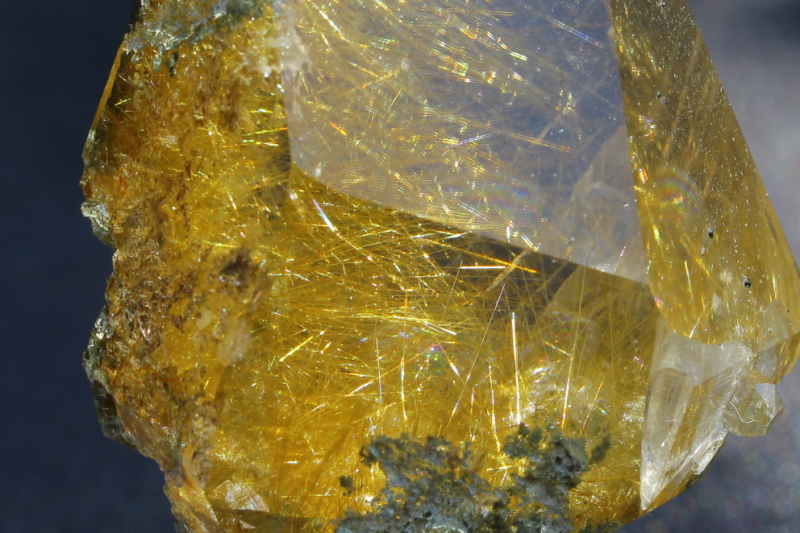 超激レア！最高品質インド・マニハール産ルチルクォーツ【最高品質・超