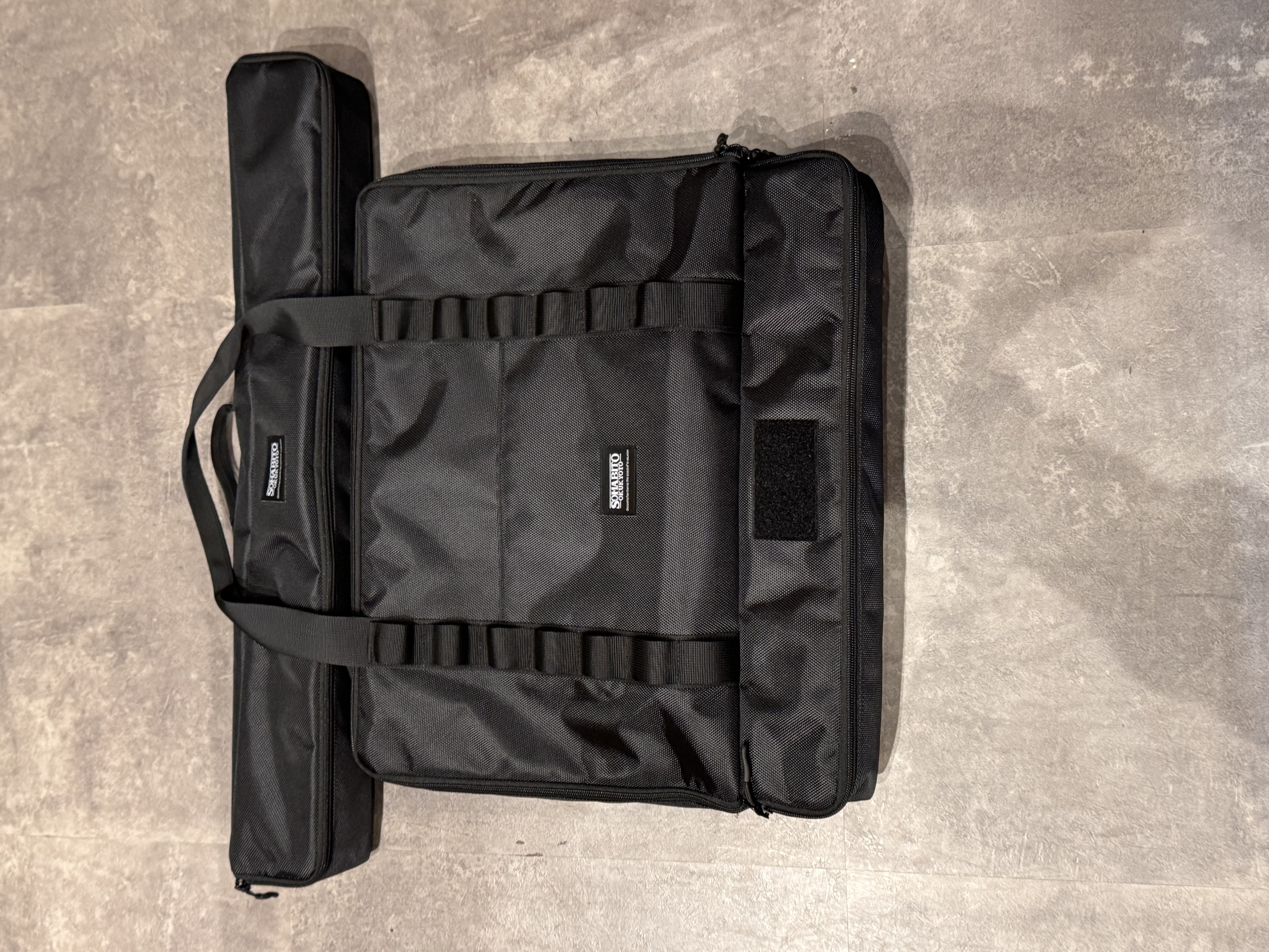 SomAbito 焚き火サイドスタンド 収納ケース セット SomAbito 焚き火