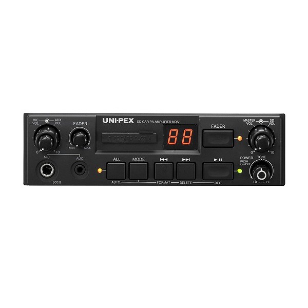 UNI-PEX 150W 車載用アンプ スピーカー フルセット選挙カー·宣伝カー