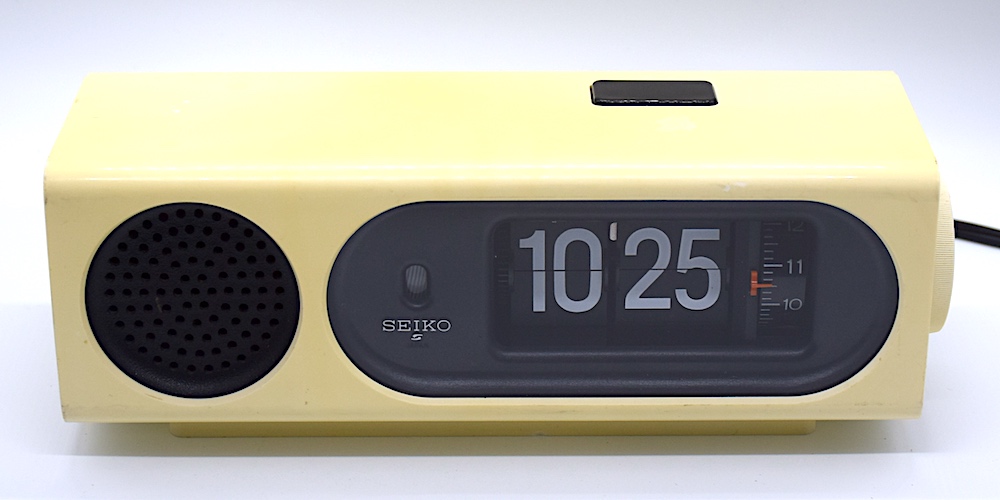 整備済み・元箱付き】SEIKOパタパタ時計 デジタルアラームクロック