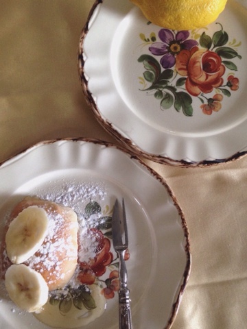 イタリア PAGNOSSIN（パニョッシン）製 アンティーク花絵皿5枚 | 西洋