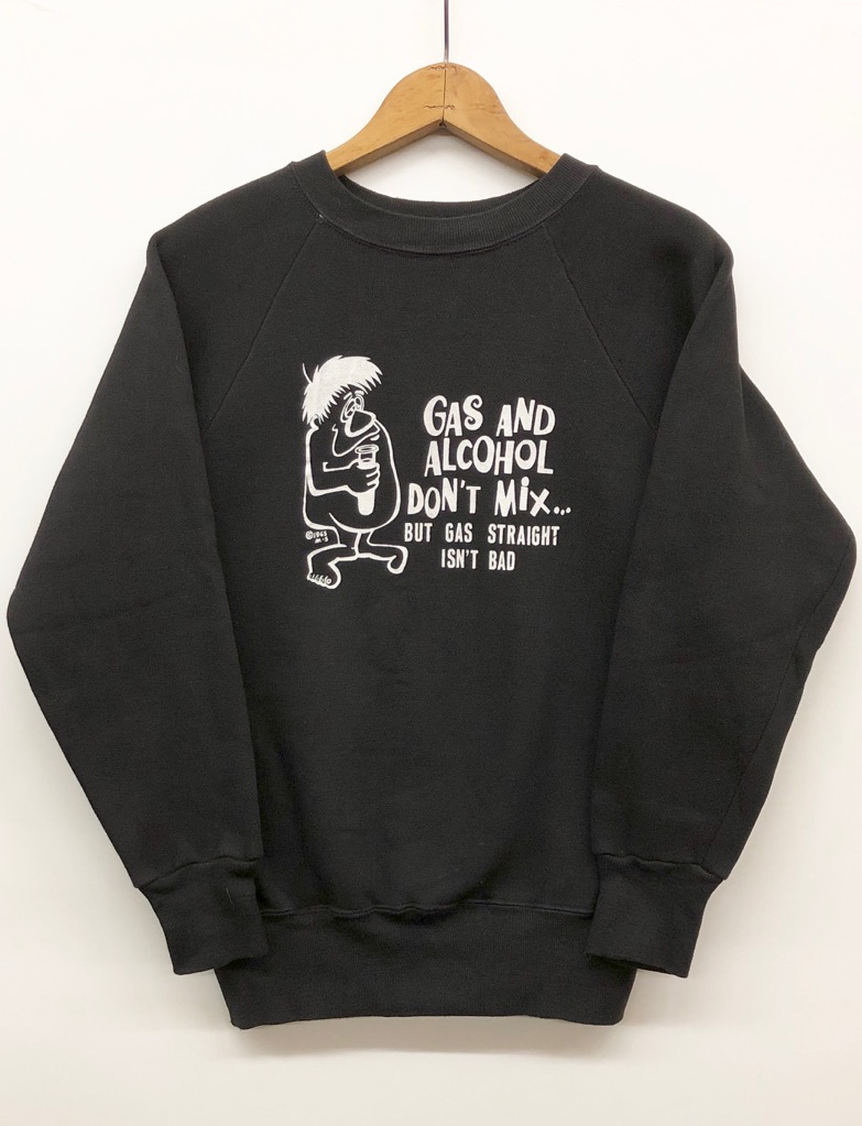 60s MONSTER PRINT SWEAT SHIRT. | 古着屋【True vintage