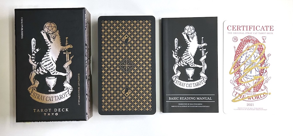 ストレイキャットタロット [ Stray Cat Tarot ] (黒縁) 海外版 (中古