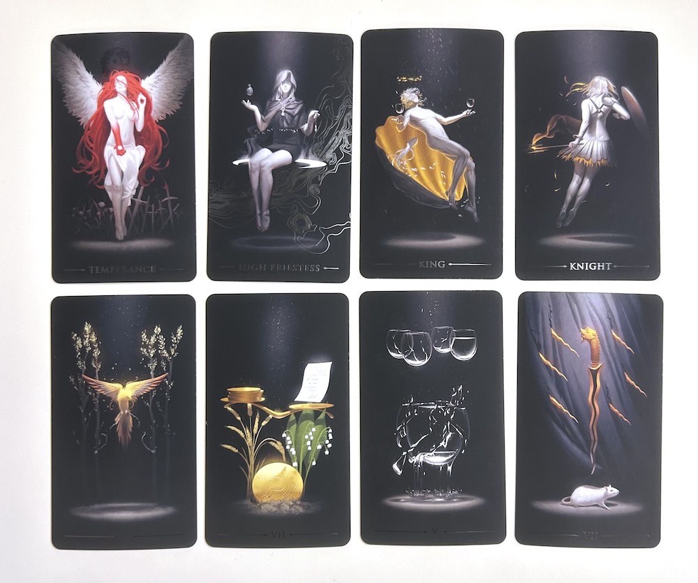 トゥルーブラックタロット[ True Black Tarot ] 海外版（中古-良い