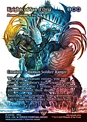 Final Fantasy Through the Ages Foil: Ranger-Captain of Eos (0002