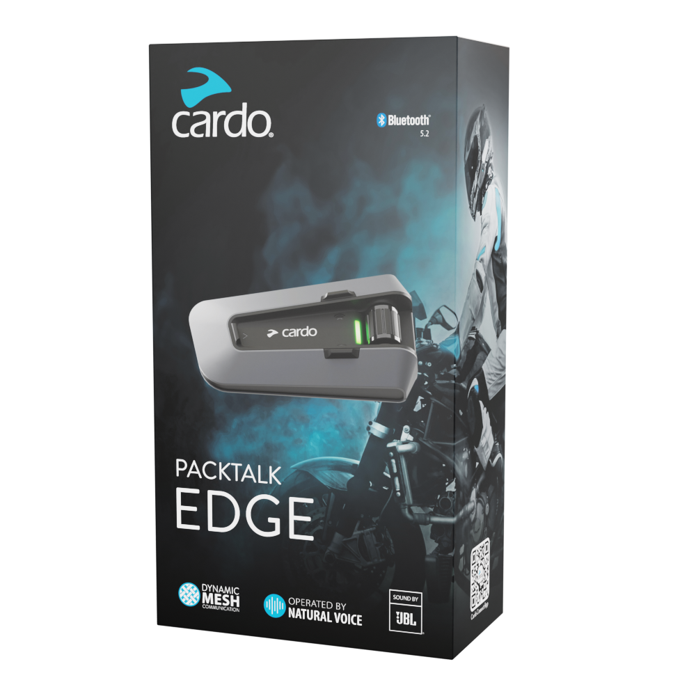 PACKTALK EDGE：Bluetoothヘッドセット | Cardo Systems