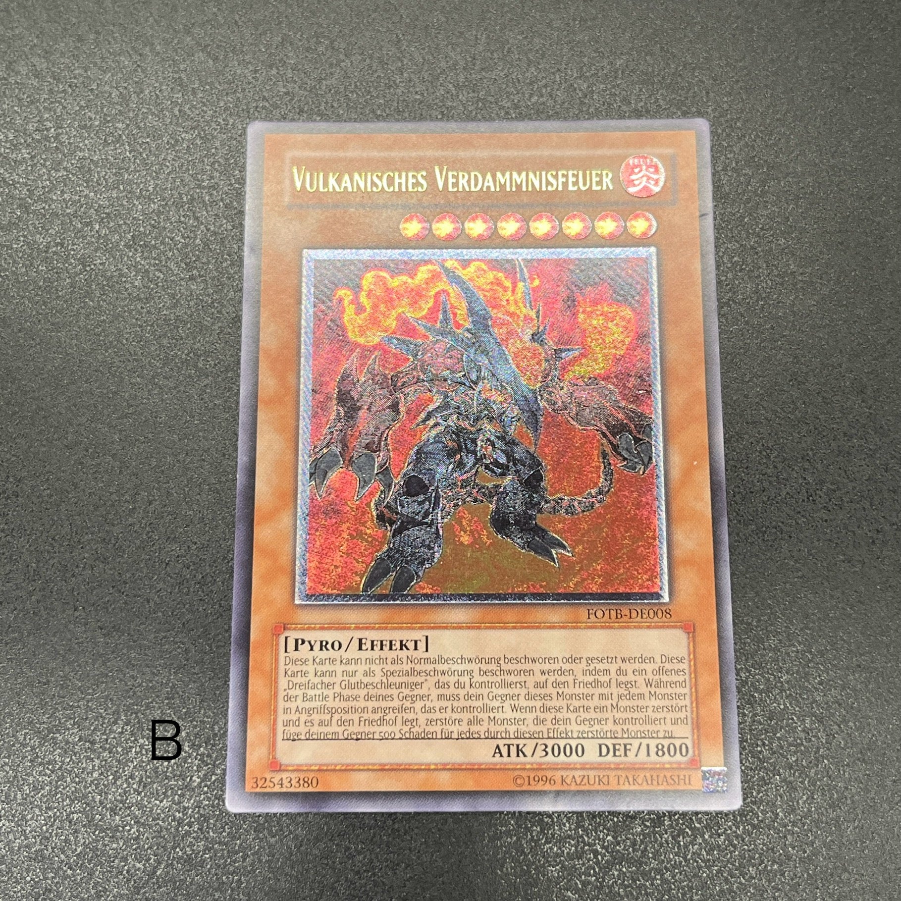 PSA10】ヴォルカニックデビル レリーフ 遊戯王 遊戯王 - ヴォルカ